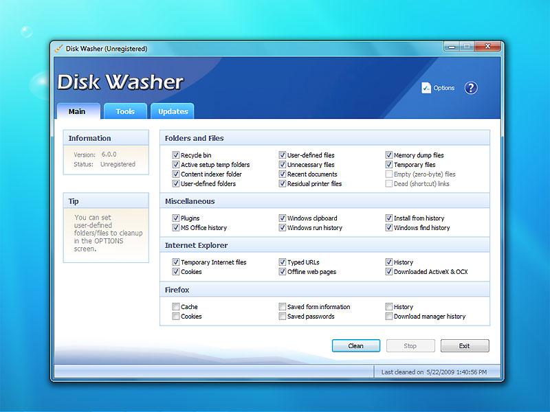 Disk Washer 6.0.3 full